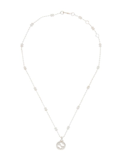 Gucci Interlocking G Cluster Necklace