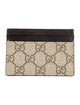 Gucci GG Supreme Canvas Card Holder