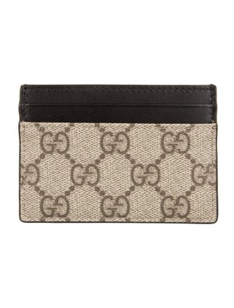 Gucci GG Supreme Canvas Card Holder