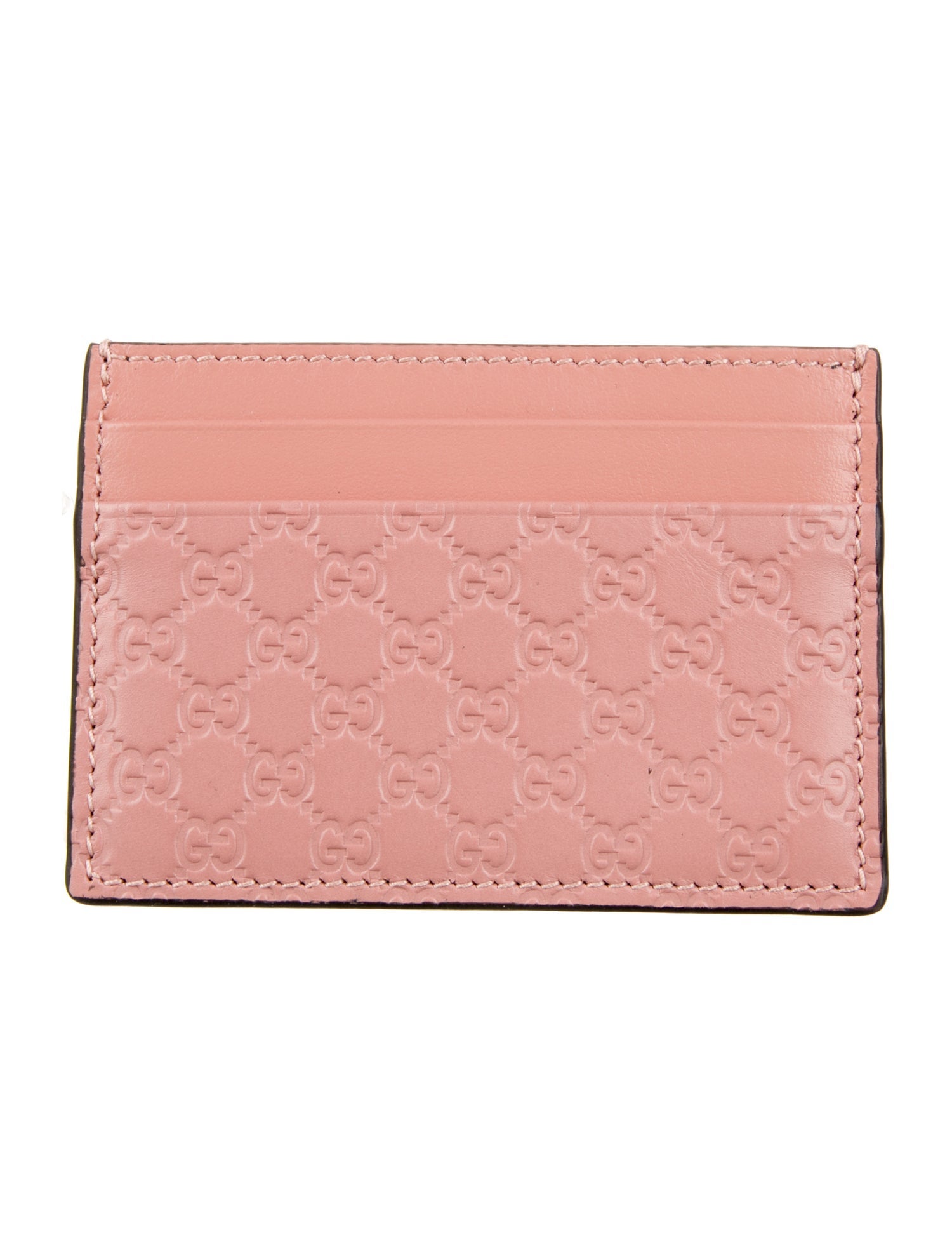 Gucci Microguccissima Pattern Leather Card Holder