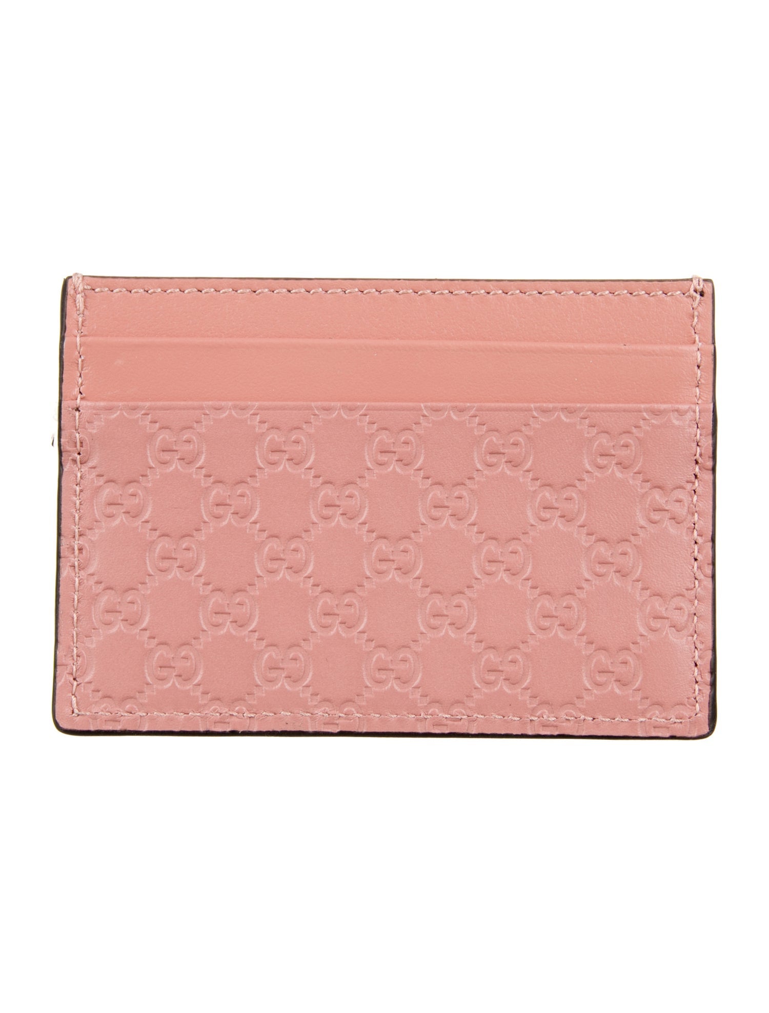 Gucci Microguccissima Pattern Leather Card Holder