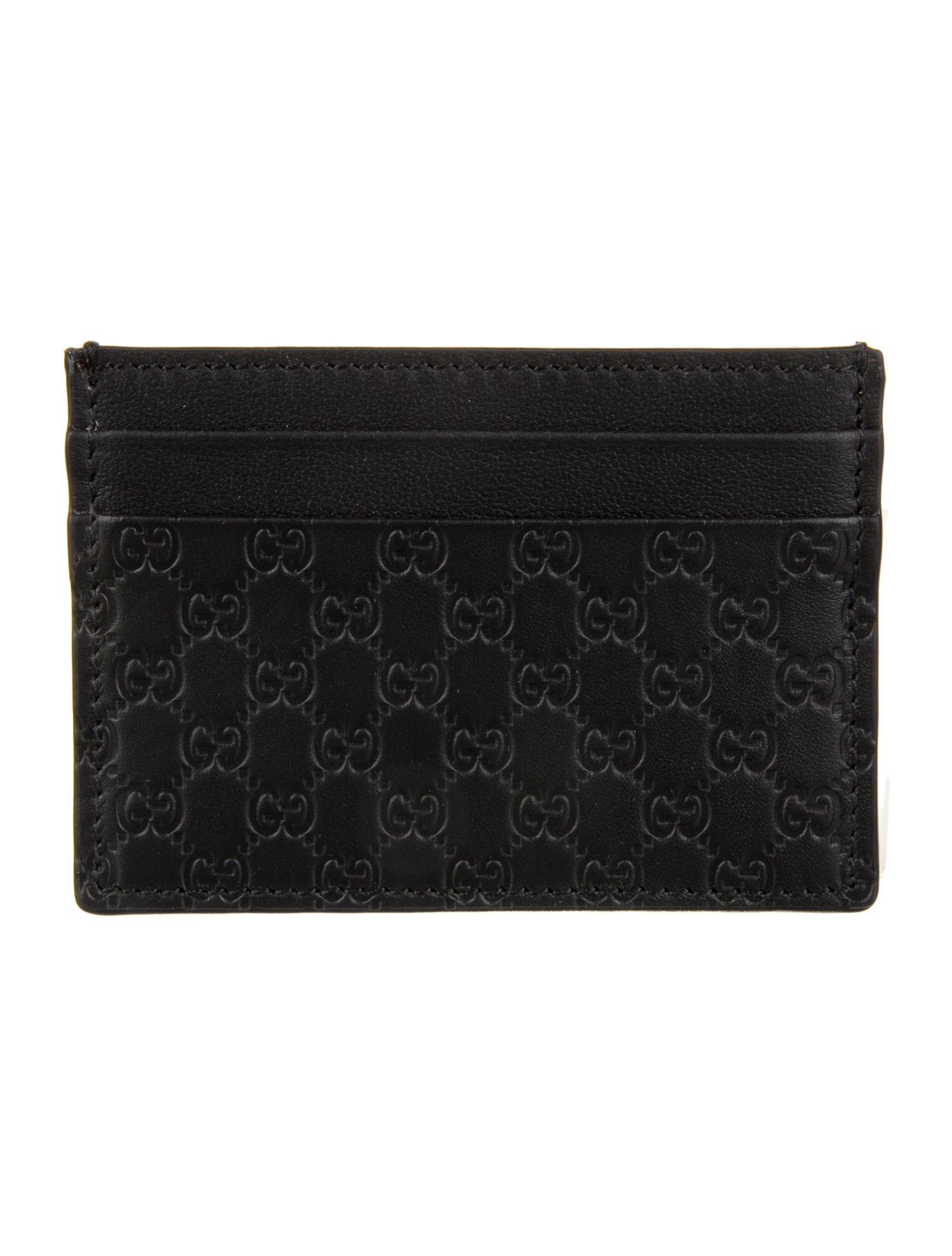 Gucci Microguccissima Pattern Leather Card Holder
