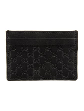 Gucci Microguccissima Pattern Leather Card Holder