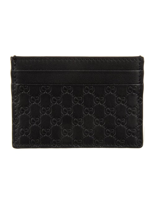 Gucci Microguccissima Pattern Leather Card Holder