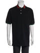 Gucci Web Accent Collar Polo Shirt