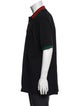 Gucci Web Accent Collar Polo Shirt