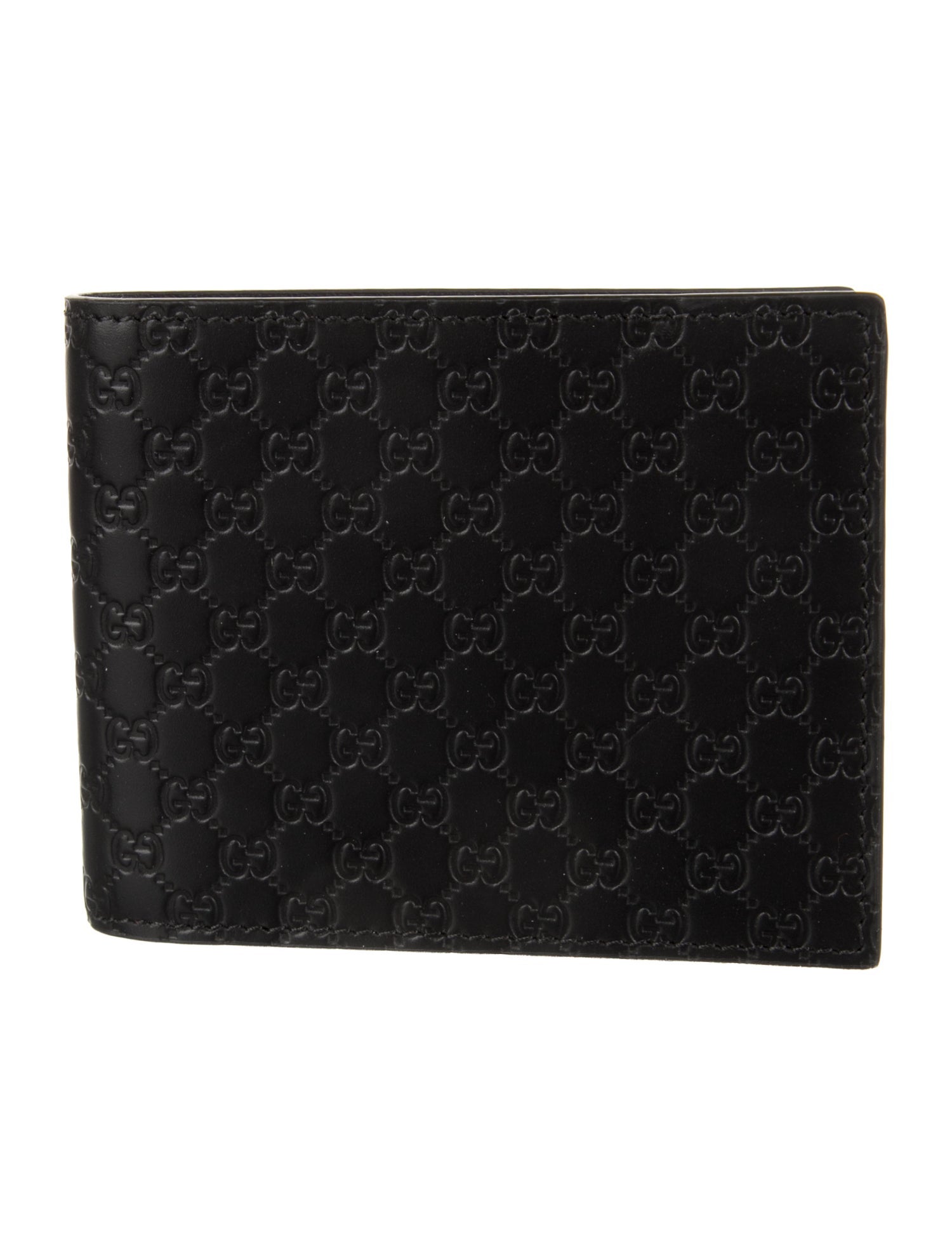Gucci Micro GG Monogram Leather Wallet