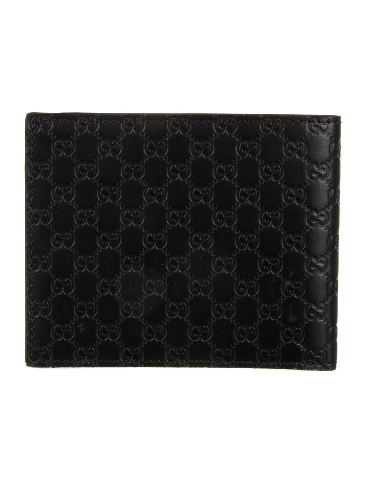 Gucci Micro GG Monogram Leather Wallet