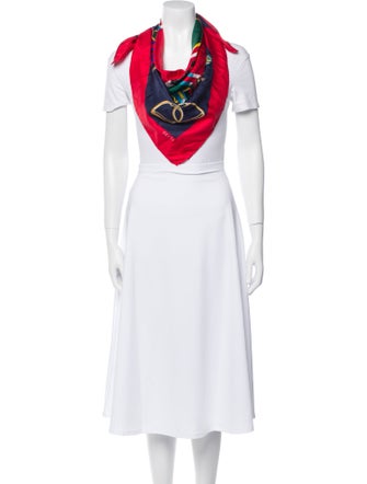 Gucci Silk GG Canvas Scarf