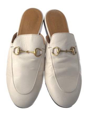 Gucci Leather Mules