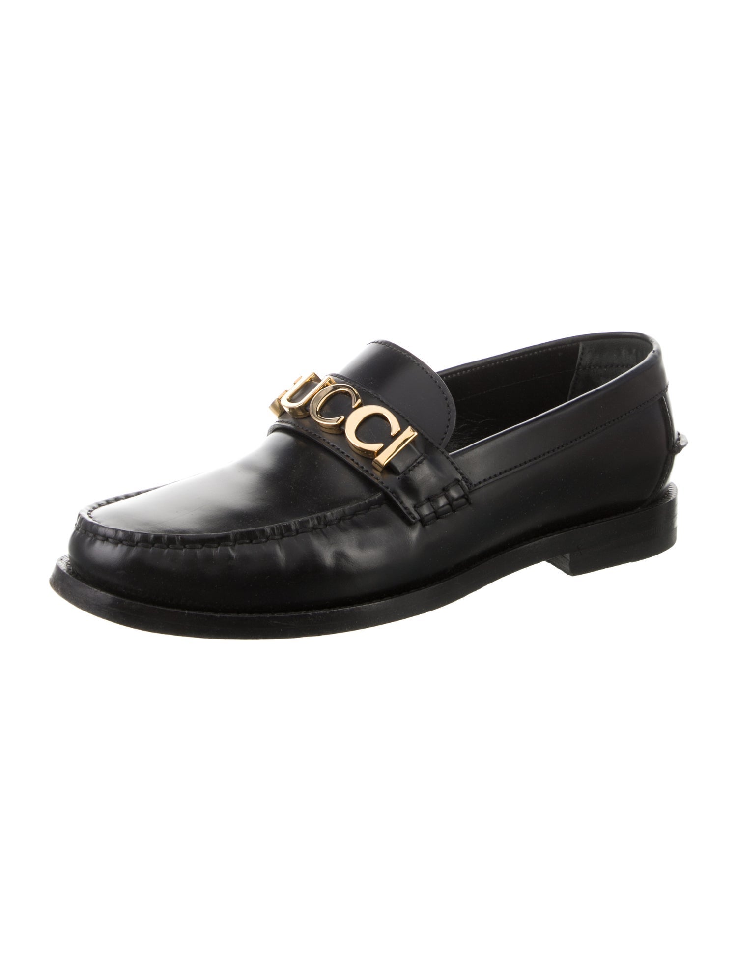 Gucci Leather Dress Loafers