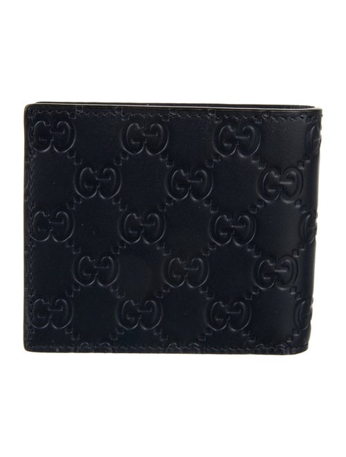 Gucci Micro GG Monogram Leather Bifold Wallet