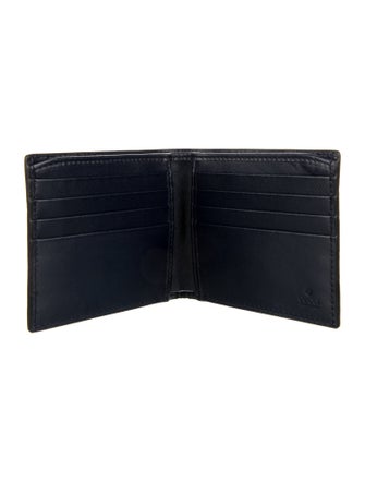 Gucci Micro GG Monogram Leather Bifold Wallet