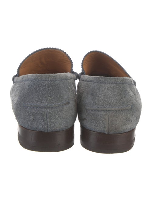 Gucci Horsebit Accent Suede Monk Straps