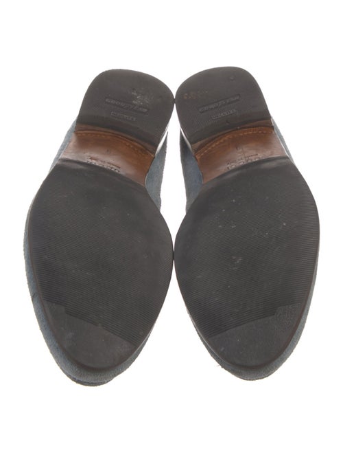 Gucci Horsebit Accent Suede Monk Straps