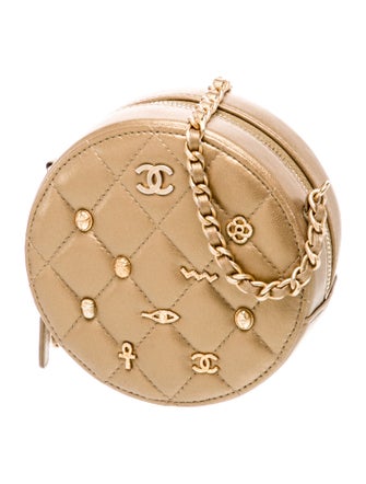 Chanel Paris-New York Egyptian Amulet Round Bag