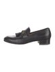 Gucci Web Accent Leather Dress Loafers