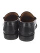Gucci Web Accent Leather Dress Loafers