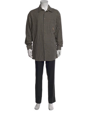 Gucci 2020 Plaid Print Shirt