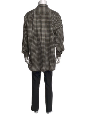 Gucci 2020 Plaid Print Shirt