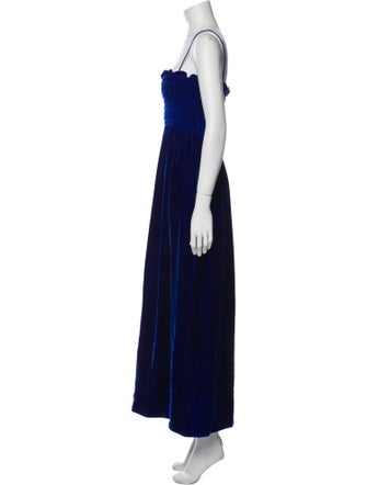 Gucci Velvet Long Dress