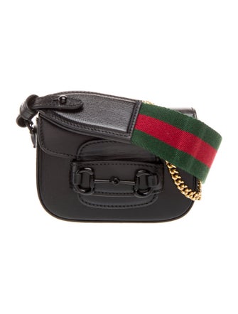 Gucci GG Supreme Horsebit 1955 Strap Wallet