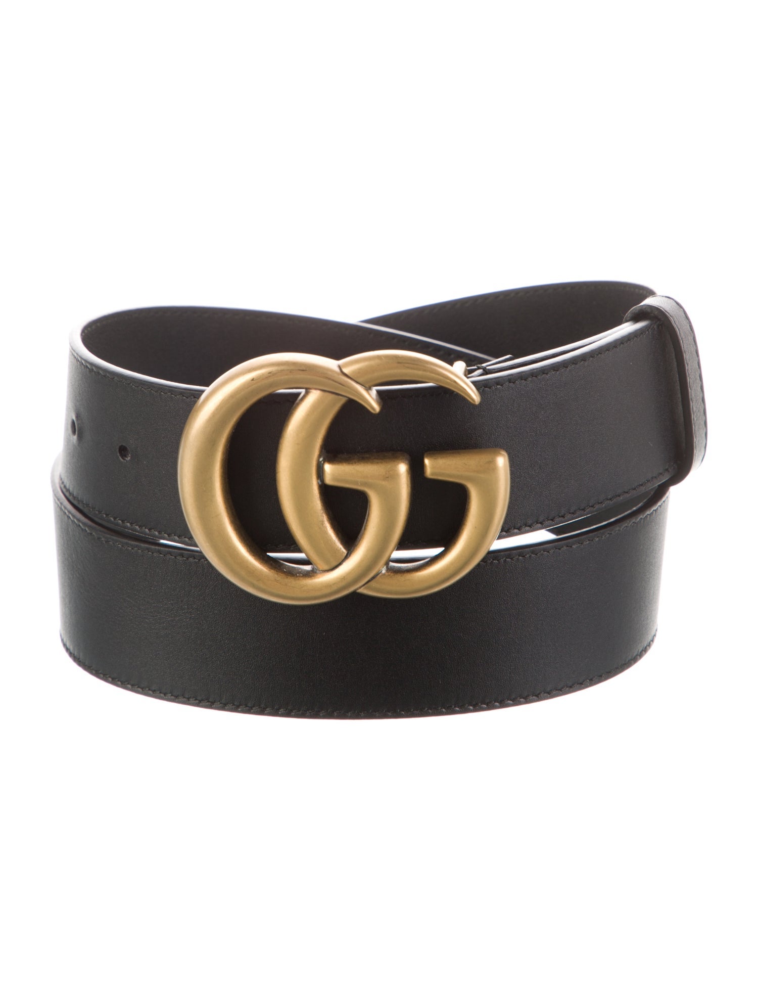 Gucci Double G Logo Leather Belt Kit