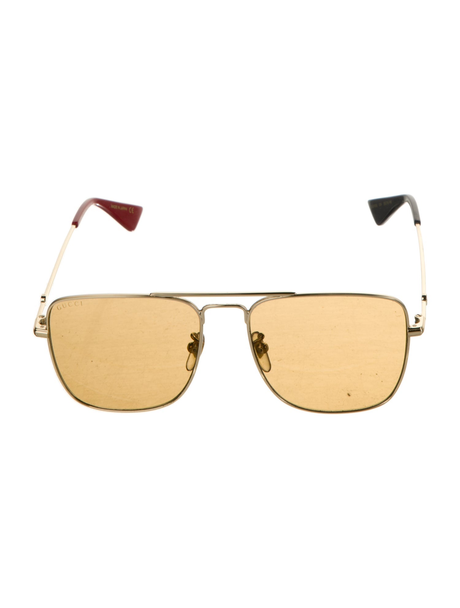 Gucci Aviator Tinted Sunglasses