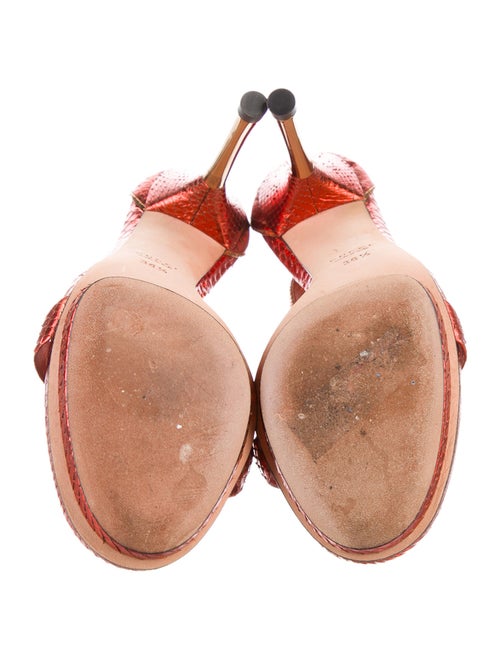 Gucci Python Sandals