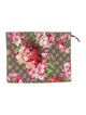 Gucci Large GG Supreme Blooms Cosmetic Case