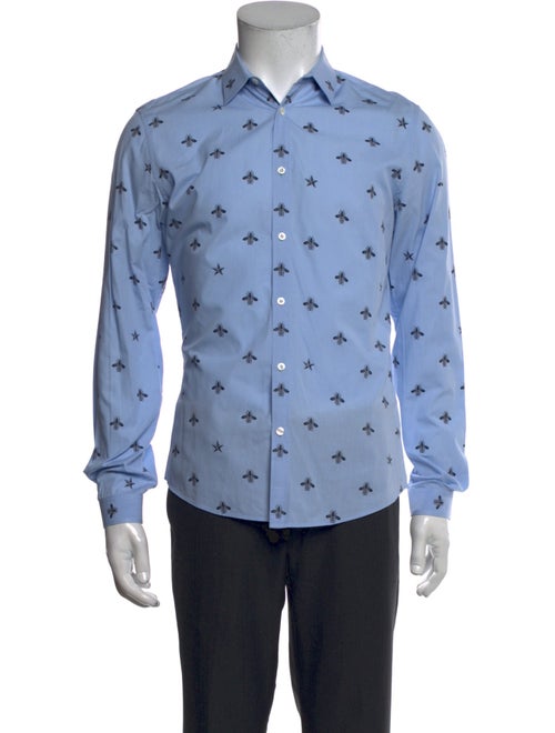 Gucci 2017 Bee Accent Shirt