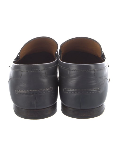 Gucci Horsebit Accent Leather Loafers