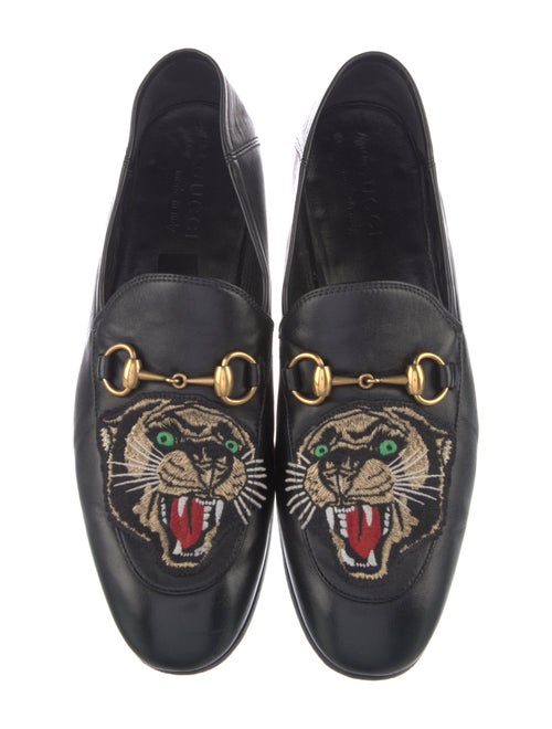 Gucci Horsebit Accent Leather Dress Loafers