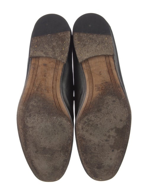Gucci Horsebit Accent Leather Dress Loafers