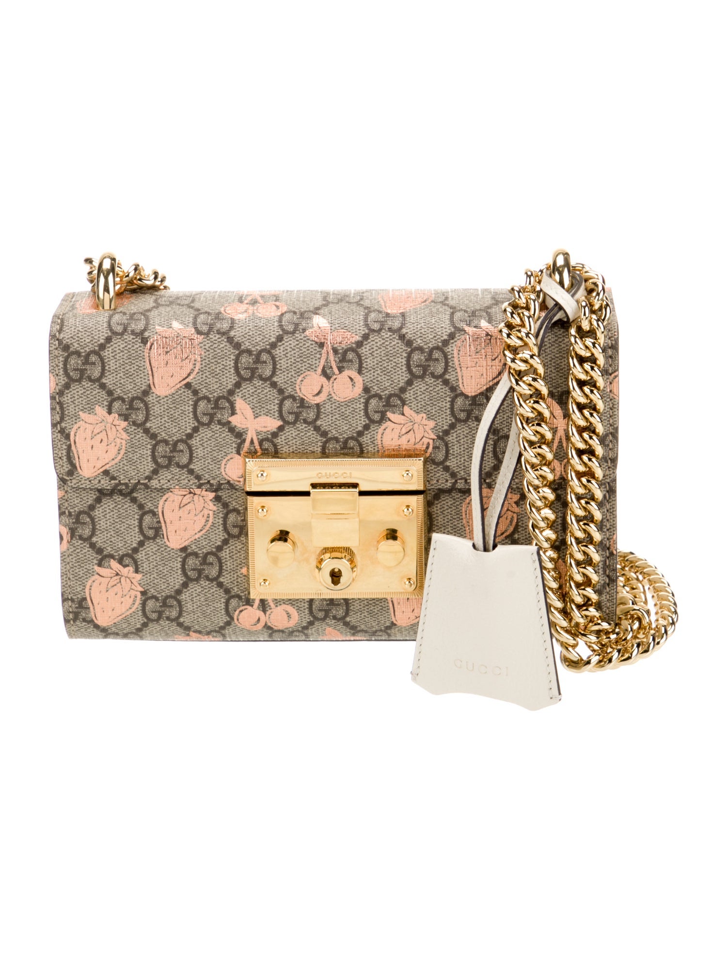 Gucci GG Supreme Padlock Small