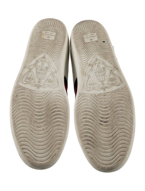 Gucci Sylvie Web Accent Leather Sneakers