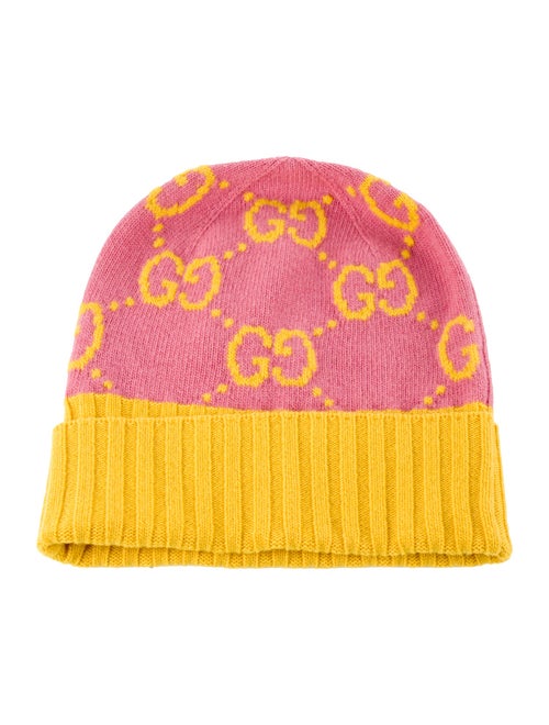 Gucci Gucci Jumbo GG Pattern Print Beanie