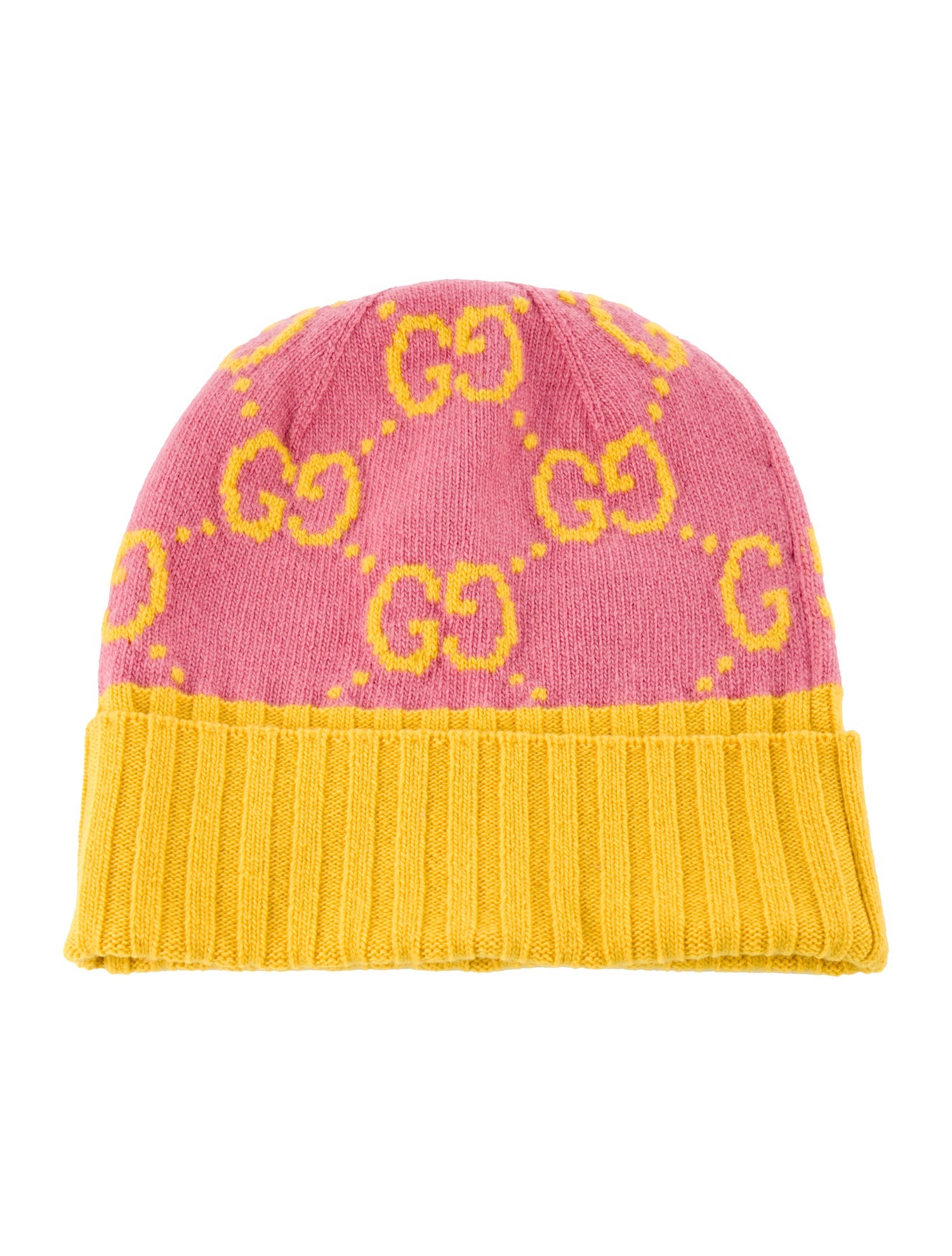 Gucci Gucci Jumbo GG Pattern Print Beanie