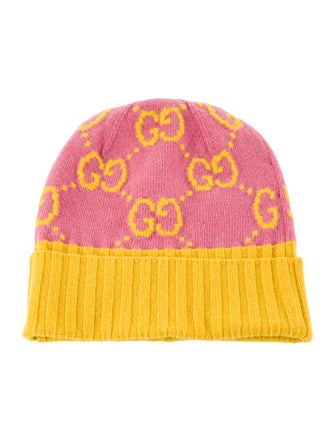 Gucci Gucci Jumbo GG Pattern Print Beanie