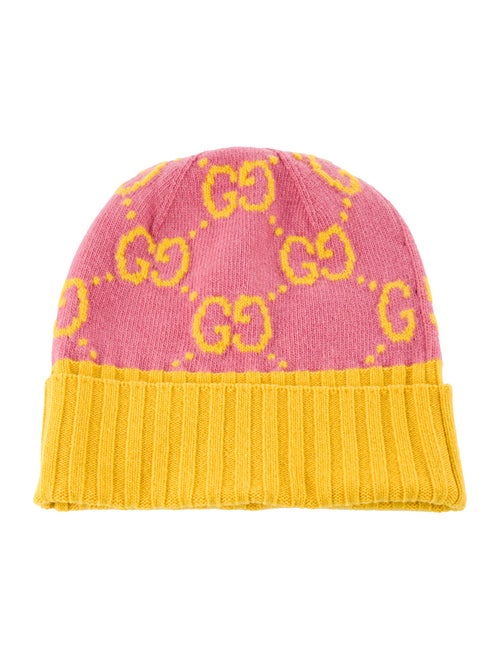 Gucci Gucci Jumbo GG Pattern Print Beanie