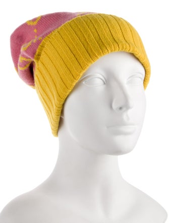 Gucci Gucci Jumbo GG Pattern Print Beanie