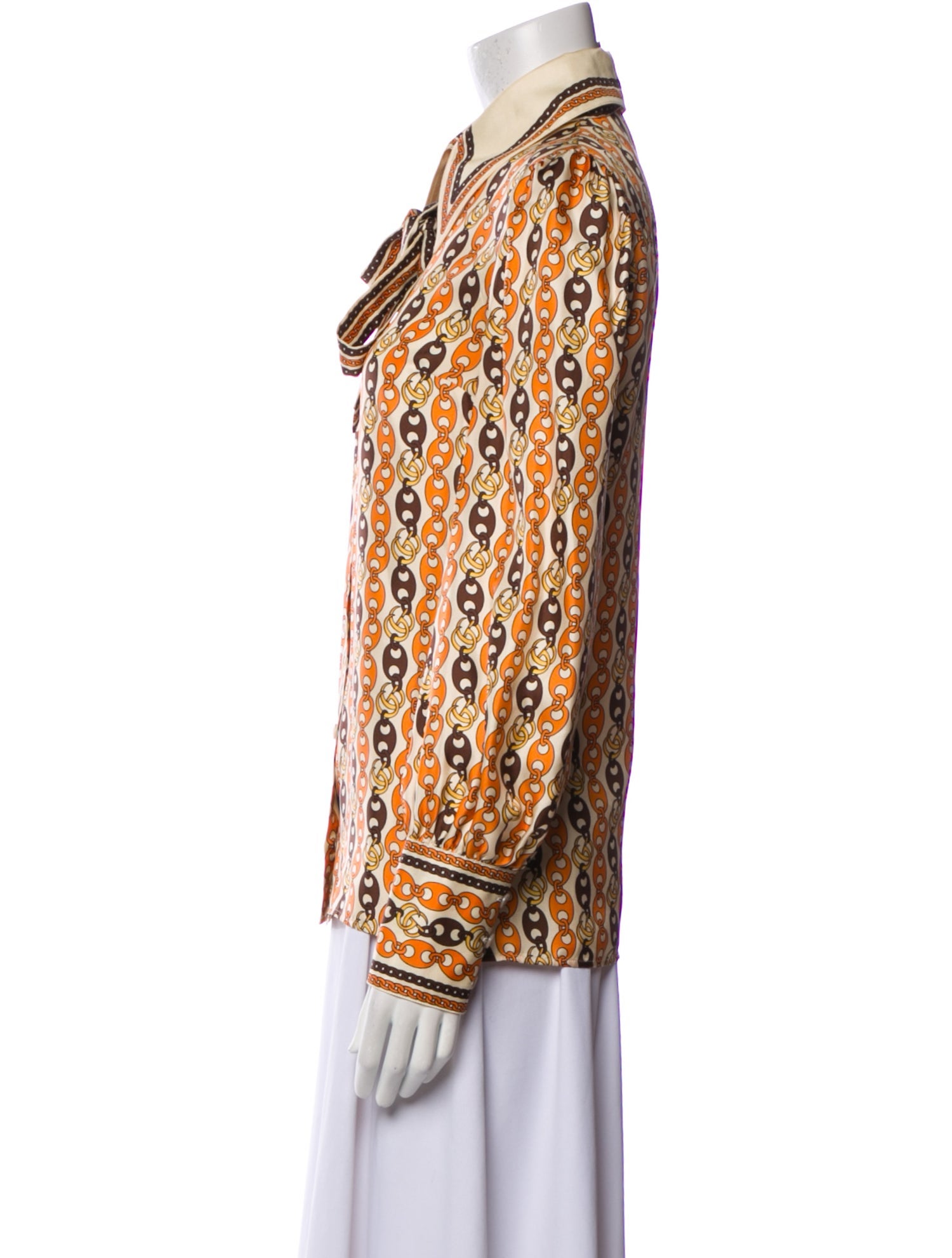 Gucci 2020 Printed Button-Up Top