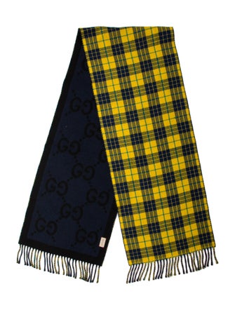 Gucci Wool GG Logo Scarf