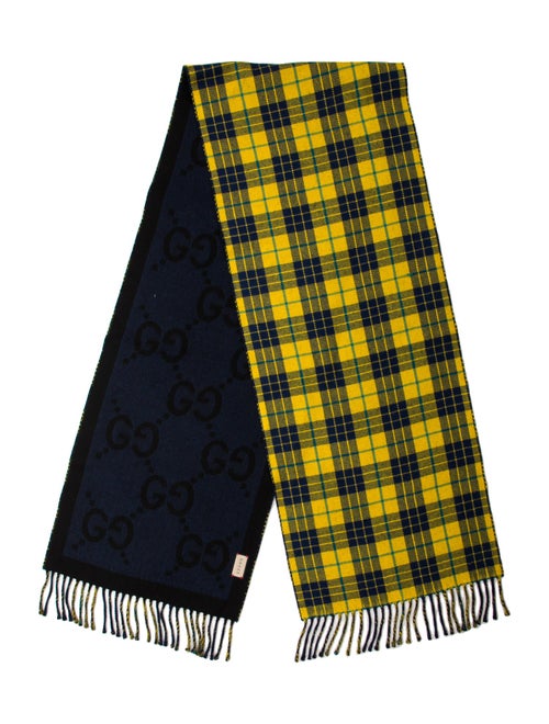 Gucci Wool GG Logo Scarf