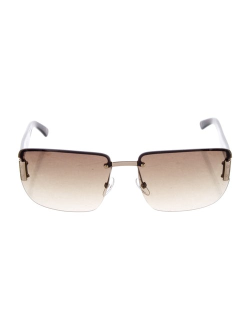 Gucci Web Accent Square Sunglasses
