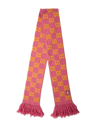 Gucci Wool Printed Scarf