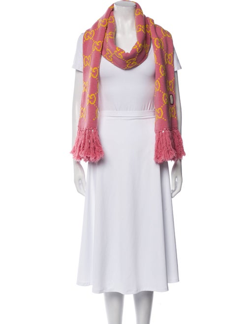 Gucci Wool Printed Scarf