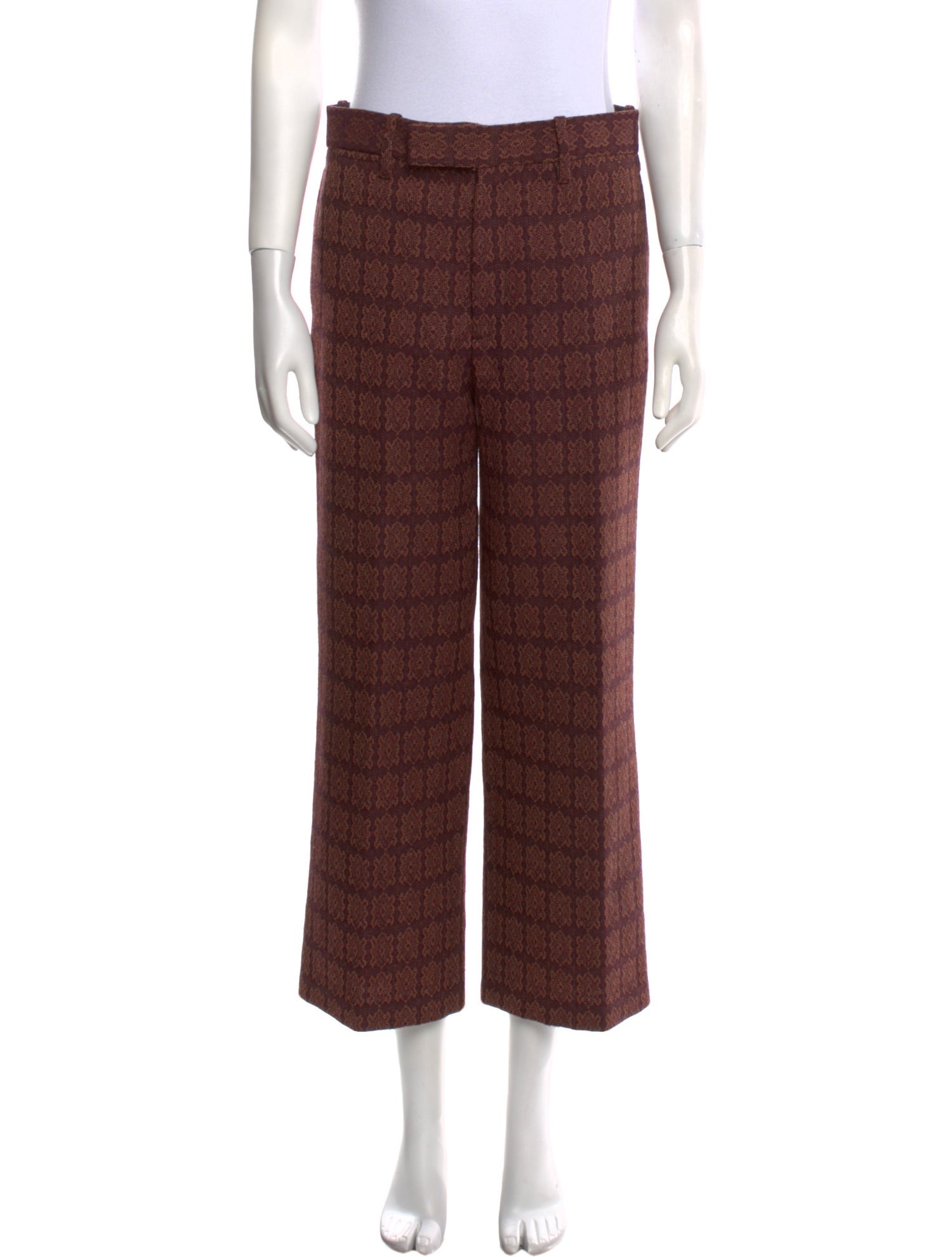 Gucci Wool Wide Leg Pants