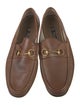 Gucci Horsebit Accent Leather Loafers