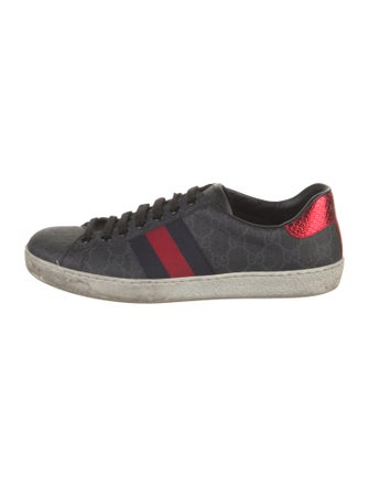 Gucci Sylvie Web Accent Sneakers